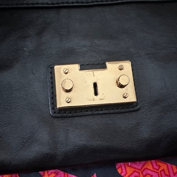 Tory Burch Clutch / Cross Body Purse - small - color: black - Picture 2 of 9